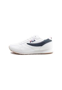 Buty do chodzenia męskie Fila Orbit Low. Kolor: biały, wielokolorowy. Materiał: syntetyk, skóra, materiał. Sport: turystyka piesza