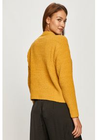 Scotch & Soda - Sweter. Okazja: na co dzień. Kolor: żółty. Materiał: dzianina. Długość rękawa: długi rękaw. Długość: długie. Styl: casual #5