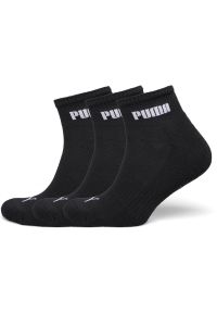 SKARPETY Puma Quarter 7-pack, Mężczyźni. Kolor: czarny. Materiał: materiał, bawełna. Sport: turystyka piesza