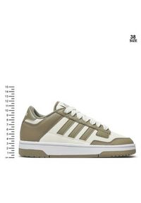 Adidas - adidas Sneakersy Rapid Court Low JR0165 Zielony. Kolor: zielony. Materiał: skóra #8