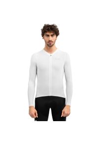 Ultralekka koszulka kolarska męska SIROKO SRX PRO Dome. Kolor: biały. Materiał: nylon. Sport: kolarstwo