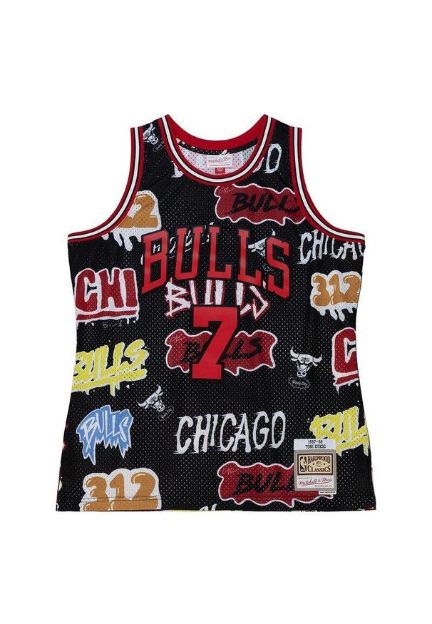 Mitchell & Ness - Koszulka NBA Chicago Bulls 1997 Toni Kukoc. Kolor: czarny. Sport: koszykówka