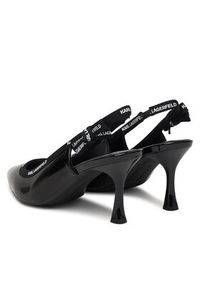 Karl Lagerfeld - KARL LAGERFELD Czółenka Sienna KL32706 Czarny. Kolor: czarny. Materiał: skóra #3