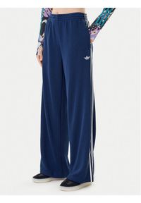 Adidas - adidas Spodnie dresowe adicolor Firebird JV7524 Granatowy Regular Fit. Kolor: niebieski. Materiał: syntetyk #1