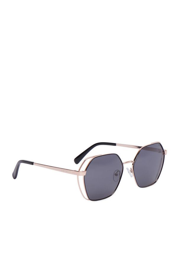 Okulary przeciwsłoneczne Nine West. Kolor: czarny