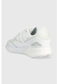 adidas Originals sneakersy 1K Boost kolor biały GZ3548-FTWWHT. Nosek buta: okrągły. Zapięcie: sznurówki. Kolor: biały. Materiał: materiał, guma #3