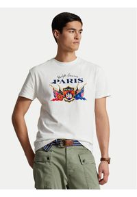 Polo Ralph Lauren T-Shirt 710934774001 Biały Classic Fit. Typ kołnierza: polo. Kolor: biały. Materiał: bawełna