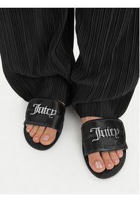 Juicy Couture Klapki CEO-123456 Czarny. Kolor: czarny. Materiał: materiał #3
