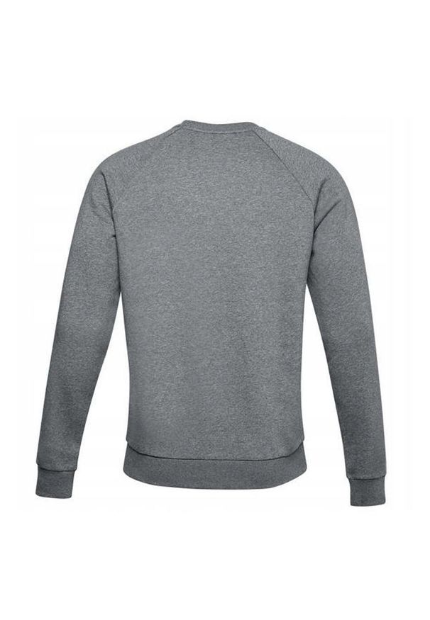 Under Armour - Bluza Męska Polar Dekolt W Szpic Rival. Kolor: szary. Materiał: polar
