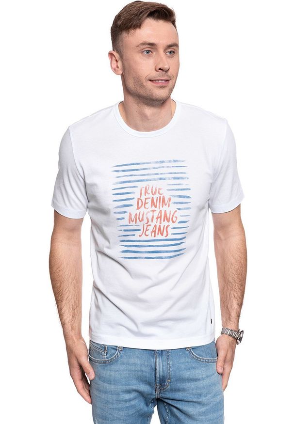 Mustang - MUSTANG T SHIRT Alex C front AW 1009529 2045