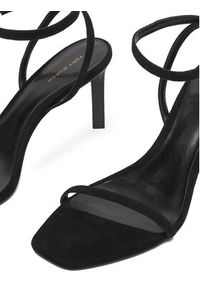 Tory Burch Sandały Pave Heeled 175463 Czarny. Kolor: czarny. Materiał: zamsz, skóra #3