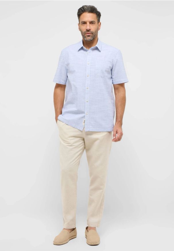 Męska koszula Mustang Style Darien Faded Denim 1016474 5124. Materiał: denim