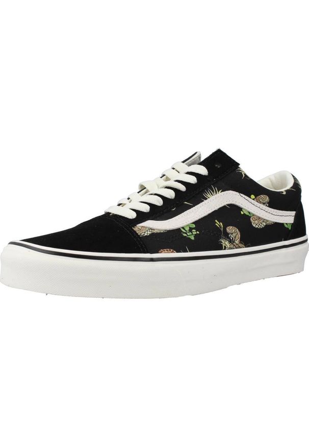 Tenisówki Vans Model Ua Old Skool Kolor Czarny. Kolor: czarny. Materiał: tkanina, skóra