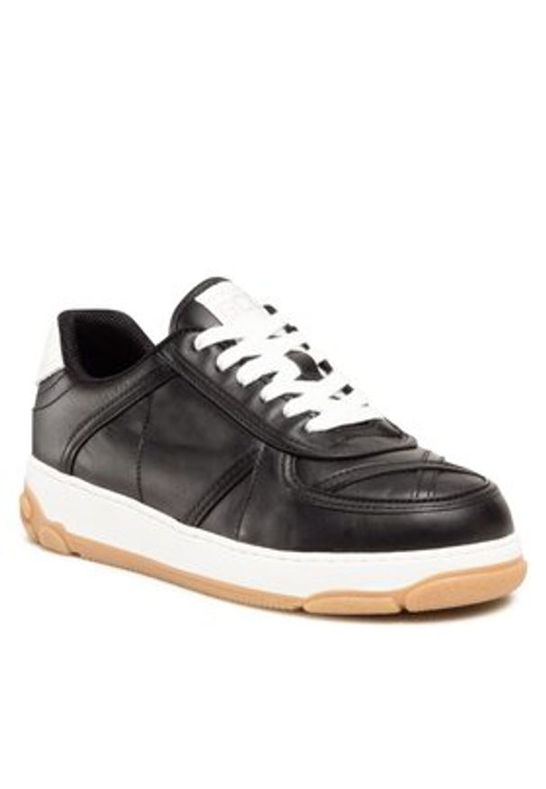 GCDS Sneakersy CC94U460051 Czarny. Kolor: czarny. Materiał: skóra