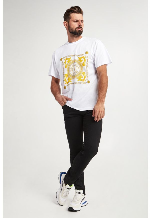 Versace Jeans Couture - T-shirt męski VERSACE JEANS COUTURE