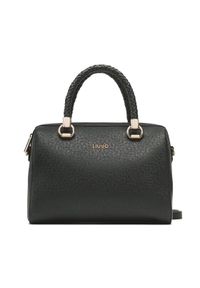 Liu Jo Torebka M Satchel AXX011 E0087 Czarny. Kolor: czarny. Materiał: skórzane