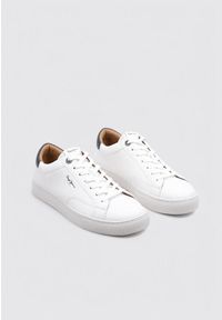 Buty męskie Pepe Jeans Joe Basic. Kolor: biały