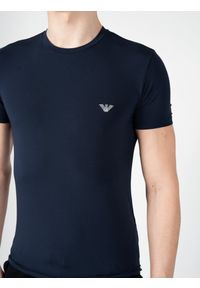 Emporio Armani T-shirt C-neck | 1119713 F511 | Mężczyzna | Granatowy. Kolor: niebieski. Materiał: elastan. Styl: klasyczny, elegancki
