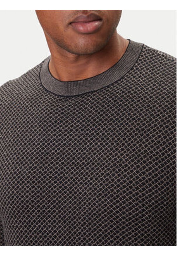 Armani Exchange Sweter XM001913 AF18841 FC012 Czarny Slim Fit. Kolor: czarny. Materiał: bawełna