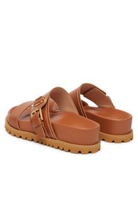 Liu Jo Klapki Livia 02 SA6109 P0102 Brązowy. Kolor: brązowy. Materiał: skóra #6