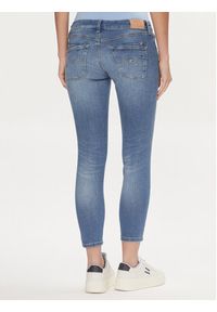 Tommy Jeans Jeansy Scarlett DW0DW18316 Niebieski Skinny Fit. Kolor: niebieski