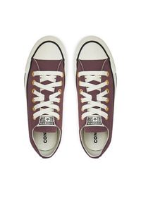 Converse Trampki Chuck Taylor All Star Leather A13815C Brązowy. Kolor: brązowy. Materiał: skóra #6