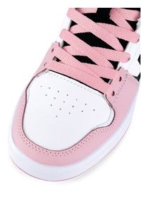 DC Shoes Sneakersy CURE ADJS100169-KHO Różowy. Kolor: różowy. Materiał: skóra