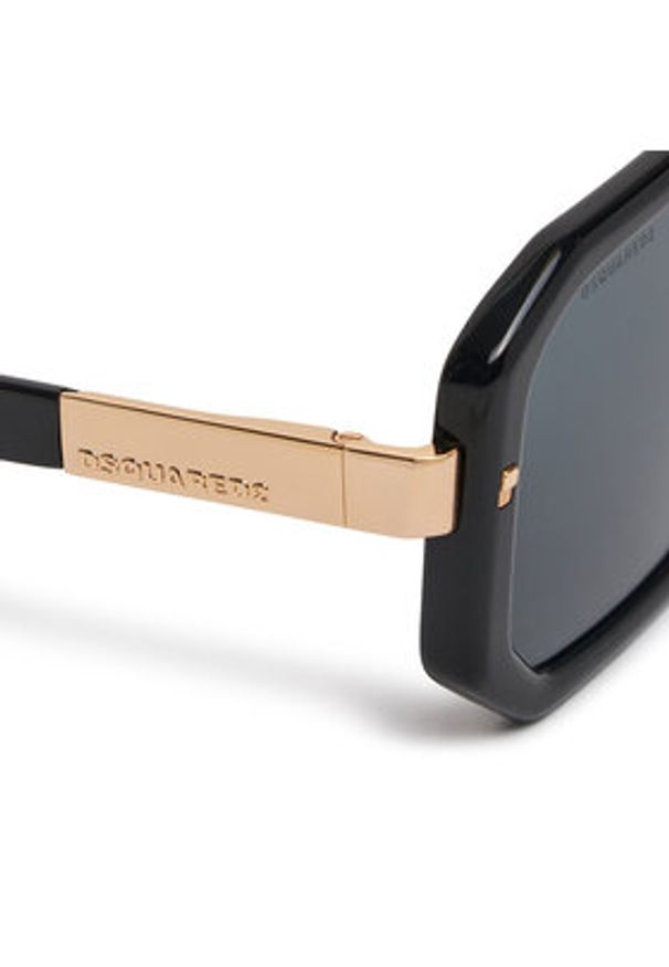 DSQUARED2 - Dsquared2 Okulary przeciwsłoneczne D2 0105/S 807562K Czarny. Kolor: czarny