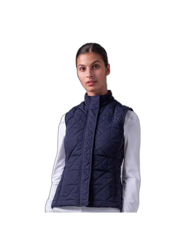 PS OF SWEDEN - Damska kurtka bez rękawów PS of Sweden Goldie. Kolor: niebieski. Materiał: puch. Długość rękawa: bez rękawów