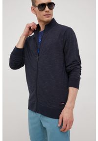 Lee Cooper bluza bawełniana męska kolor granatowy wzorzysta. Okazja: na co dzień. Kolor: niebieski. Materiał: bawełna. Styl: casual