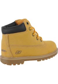 skechers - Buty Skechers Mecca-LumberJack, Dzieci. Kolor: beżowy. Materiał: materiał, skóra ekologiczna