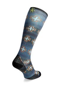 Skarpety narciarskie męskie Smartwool Ski Zero Cushion. Kolor: niebieski. Sport: narciarstwo