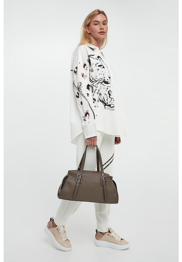 Sportalm - Koszula damska z lwem SPORTALM