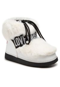 Love Moschino - LOVE MOSCHINO Śniegowce JA24432G0FIT210A Biały. Kolor: biały. Materiał: materiał #1