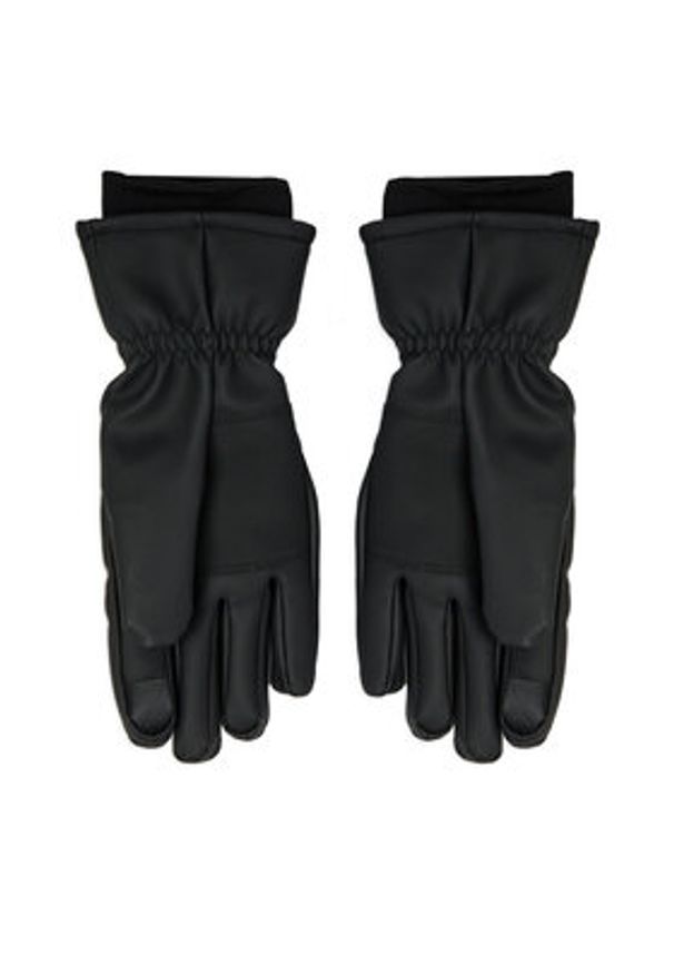 Rains Rękawiczki 21620 Czarny. Kolor: czarny. Materiał: syntetyk