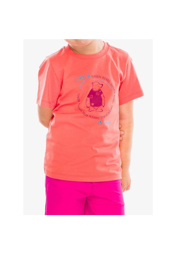 Koszulka dziecięca Vaude Vaude T-Shirt. Kolor: pomarańczowy