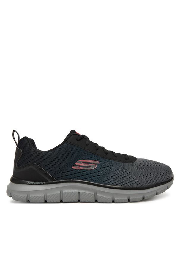 skechers - Skechers Sneakersy TRACK 232399 BKCC Czarny. Kolor: czarny. Materiał: materiał