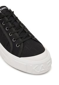 Karl Lagerfeld - KARL LAGERFELD Trampki Kampus Max V KL50526 Czarny. Kolor: czarny. Materiał: materiał #3