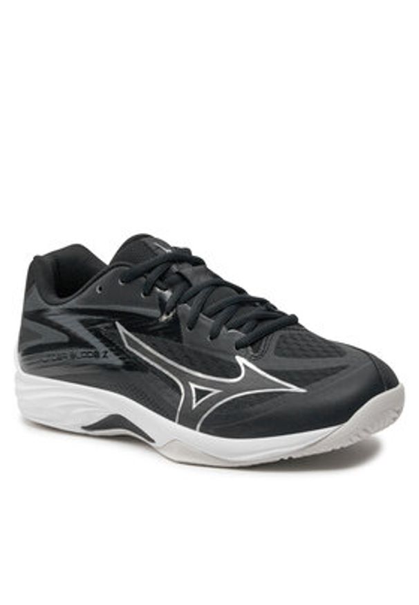 Mizuno Buty halowe Thunder Blade Z V1GA2370 Czarny. Kolor: czarny. Materiał: materiał