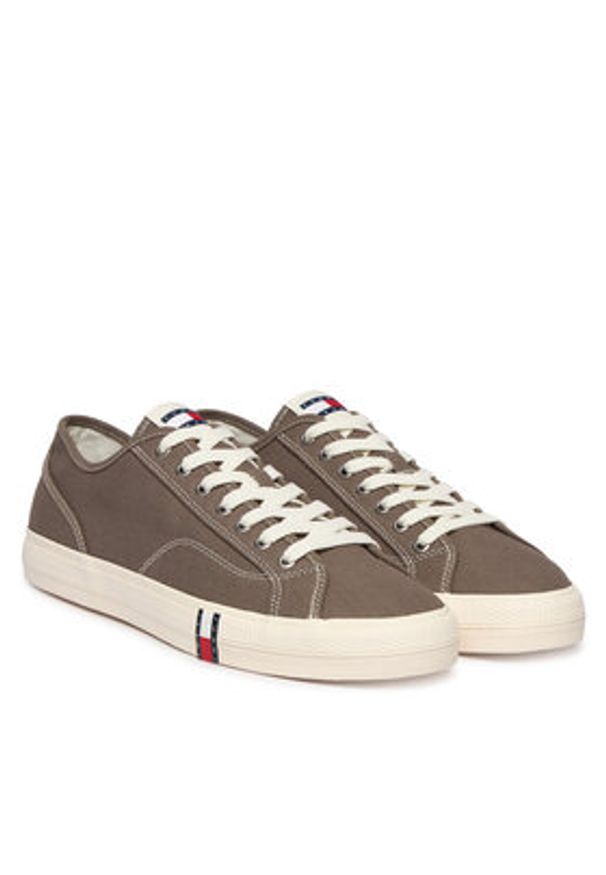 Tommy Jeans Tenisówki Archive Vulc Y2K EM0EM01674 Brązowy. Kolor: brązowy. Materiał: materiał