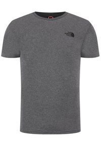 The North Face T-Shirt Simple Dome Tee NF0A2TX5 Szary Regular Fit. Kolor: szary. Materiał: syntetyk
