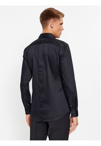 BOSS - Boss Koszula H-Hank-Tux3-231 50503261 Czarny Slim Fit. Kolor: czarny. Materiał: bawełna