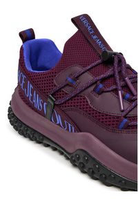 Versace Jeans Couture Sneakersy 79YA3SN2 ZSD01 Bordowy. Kolor: czerwony. Materiał: materiał #5
