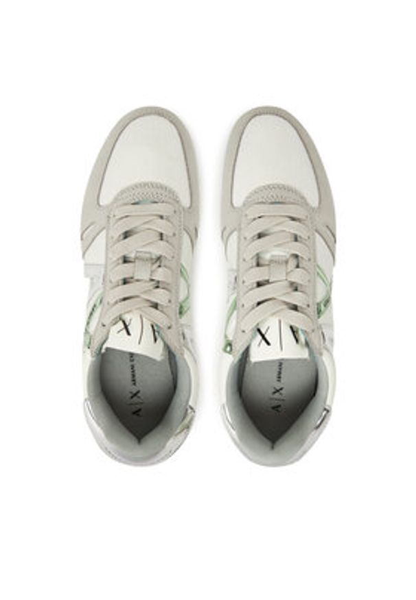 Armani Exchange Sneakersy XDX031 XV137 U697 Szary. Kolor: szary. Materiał: skóra