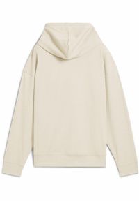 Bluza damska z kapturem Puma ESS Elevated Comfort. Typ kołnierza: kaptur. Kolor: biały. Wzór: haft