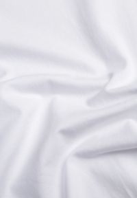 Born2be - Biały Bawełniany T-shirt w Klasycznym Stylu Nedila. Kolor: biały. Materiał: bawełna. Długość: długie. Styl: klasyczny #5