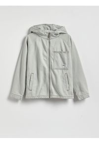 Reserved - Bawełniana koszula - jasnoszary. Kolor: szary. Materiał: bawełna #1