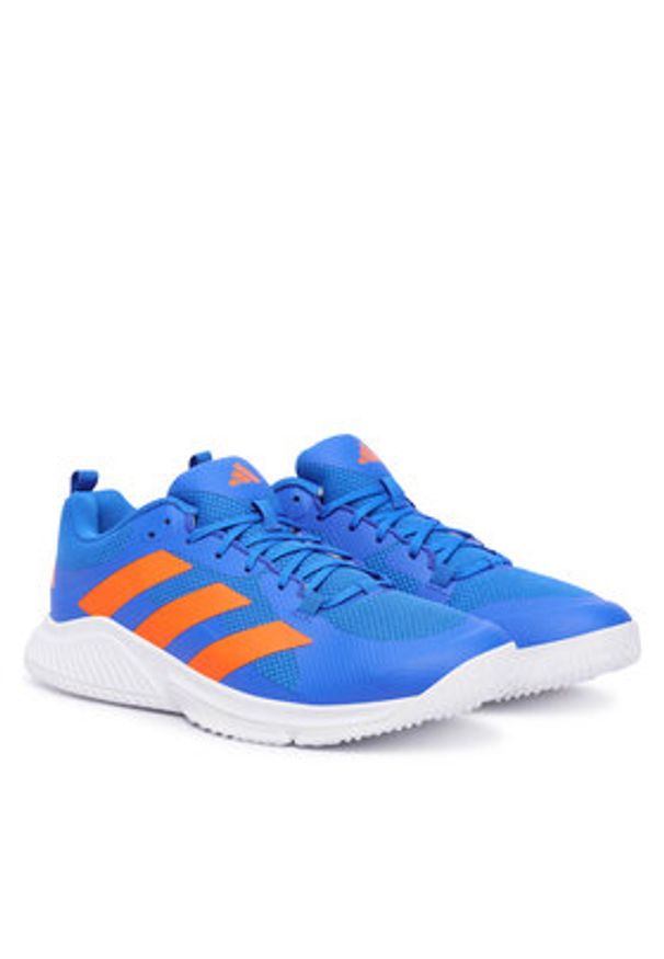 Adidas - adidas Buty halowe Court Team Bounce 2.0 JP7267 Niebieski. Kolor: niebieski. Materiał: materiał