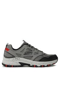 skechers - Skechers Trekkingi Hillcrest 237265/CCRD Szary. Kolor: szary. Materiał: skóra. Sport: turystyka piesza