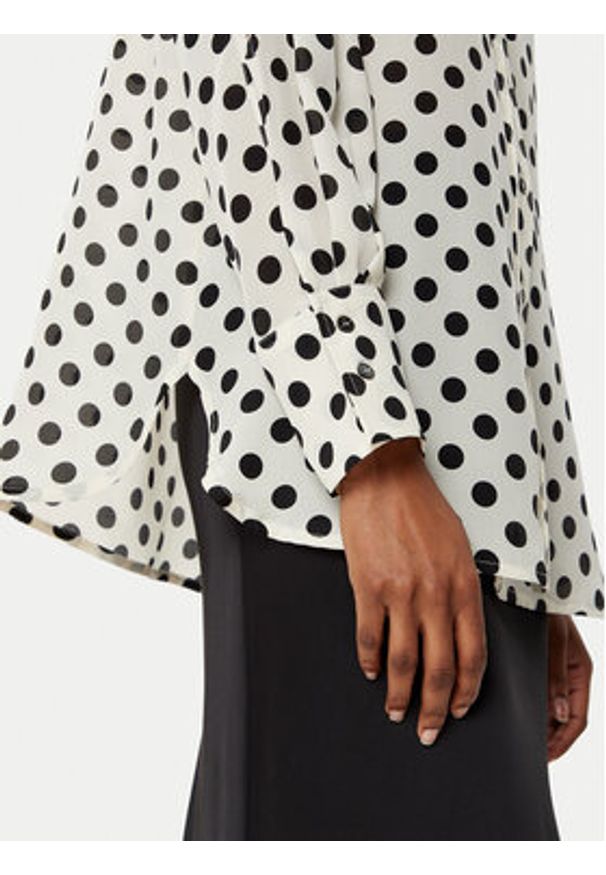 Marella Koszula Conio 2513111061 Biały Regular Fit. Kolor: biały. Materiał: jedwab